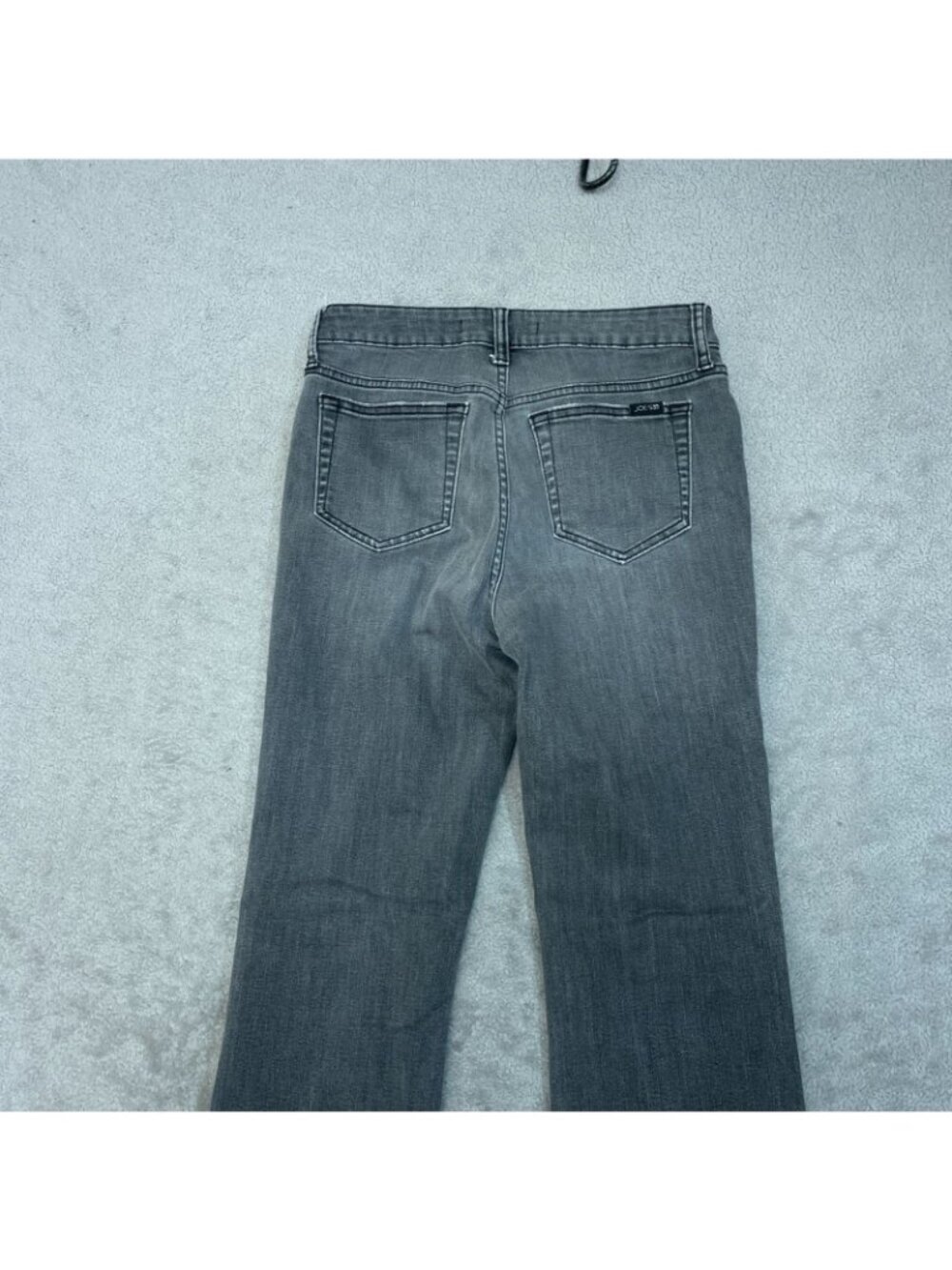 Joe's Jeans Women's 29 Gray Boot cut Jeans Raw Hem P0882 - Picture 11 of 12